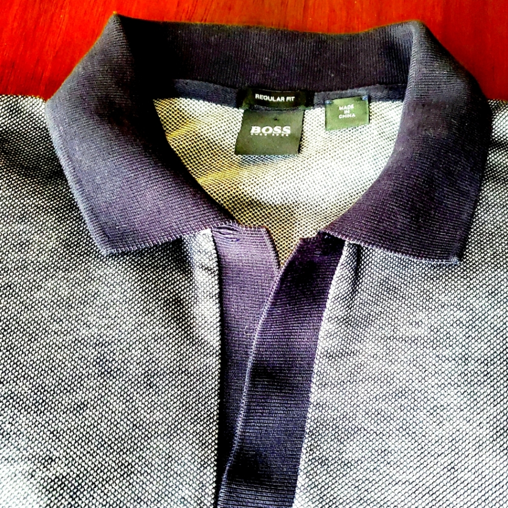 Hugo Boss regular fit cotton polo